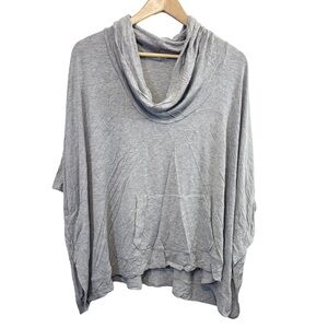 Mystree Gray Cowl Neck Sweater